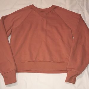 Burnt orange pullover